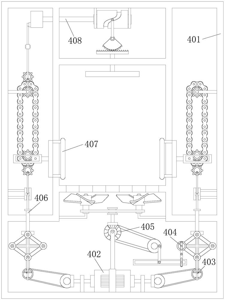 An automatic textile processing and drying device