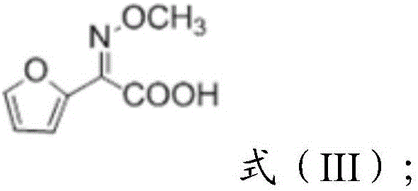 Preparation method of 2-methoxyimino-2-furyl ammonium acetate