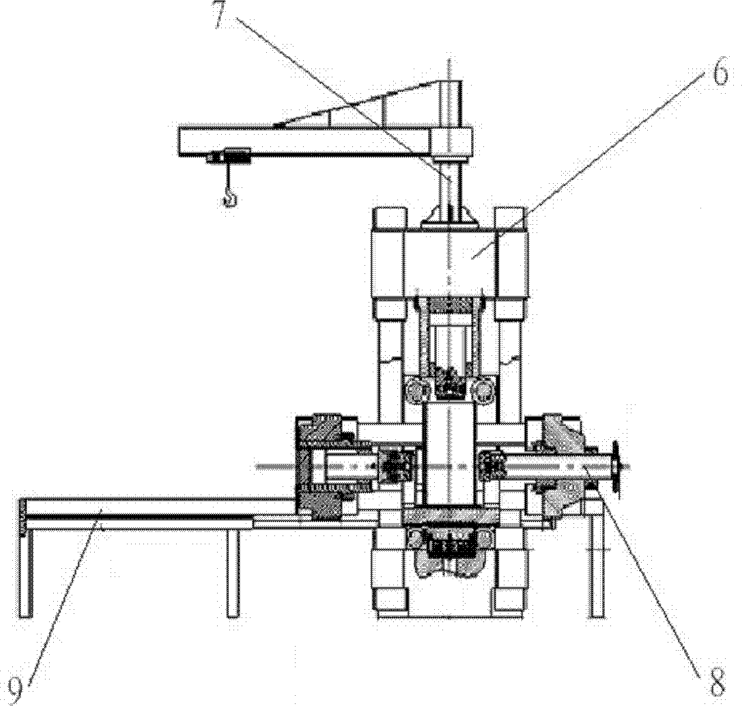 Rock shearing seepage coupling true triaxial test system