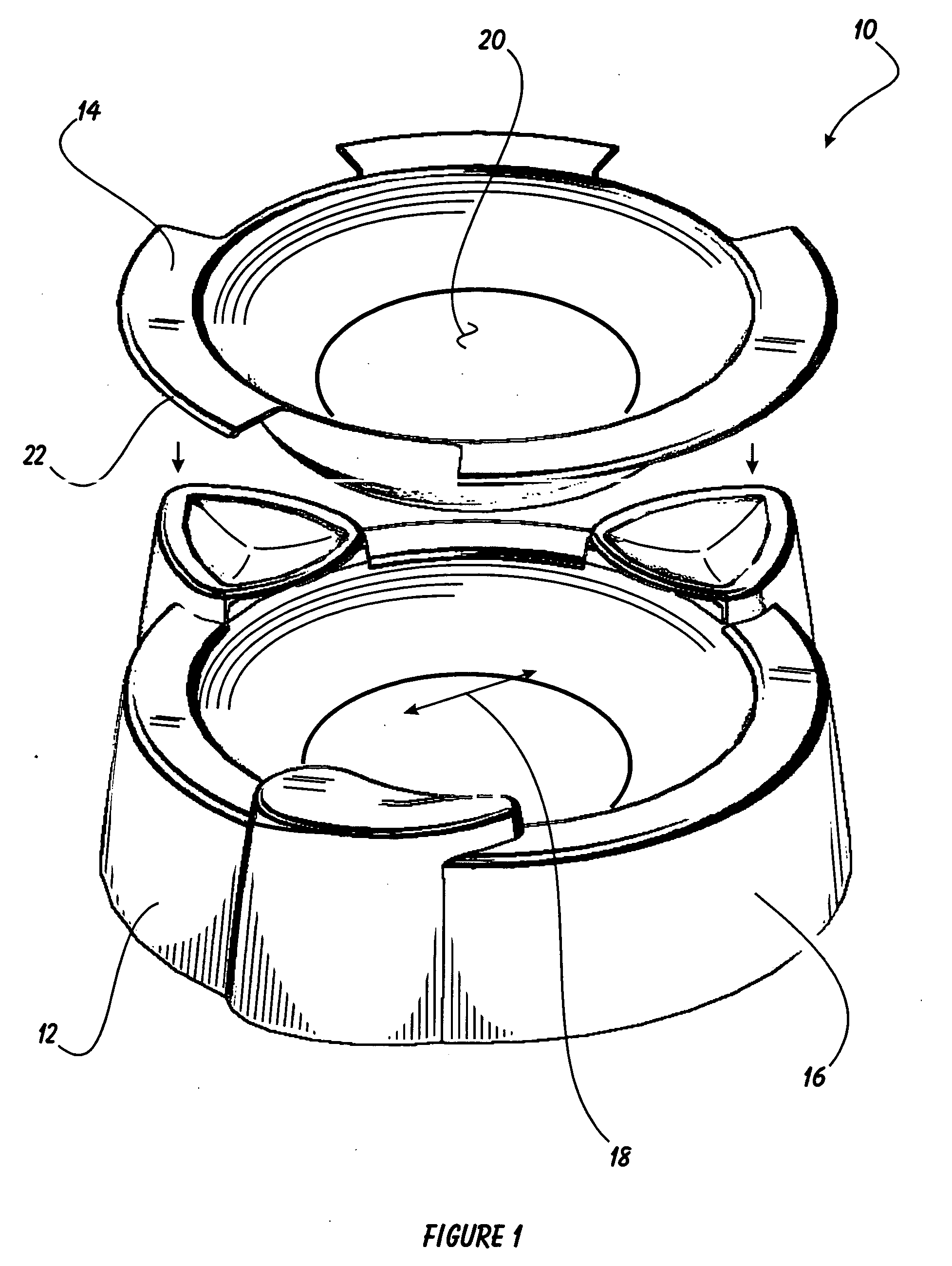 Pet dish and disposable liner