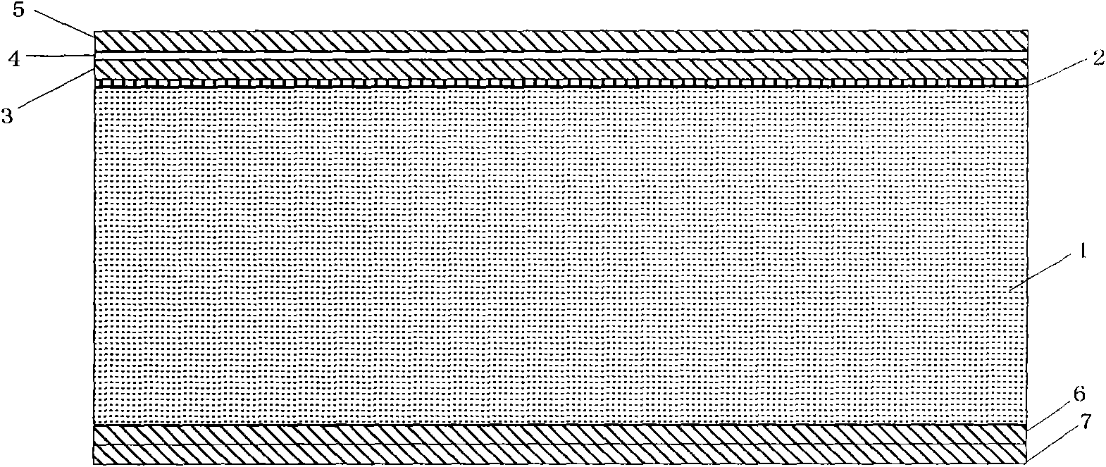 Soft support cantilever beam type silicon micro-piezoelectric microphone chip and preparation method thereof