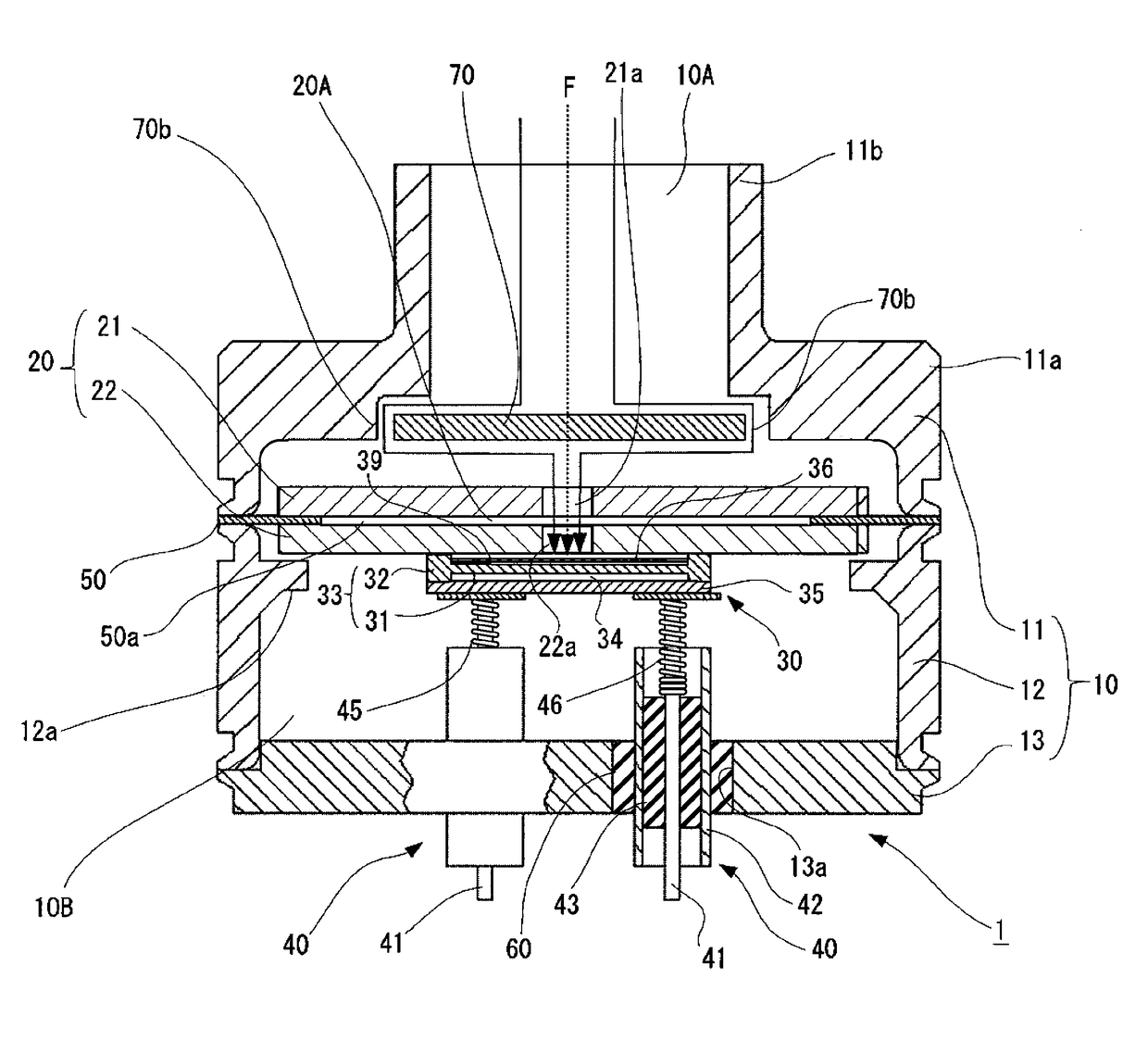 Capacitive pressure sensor