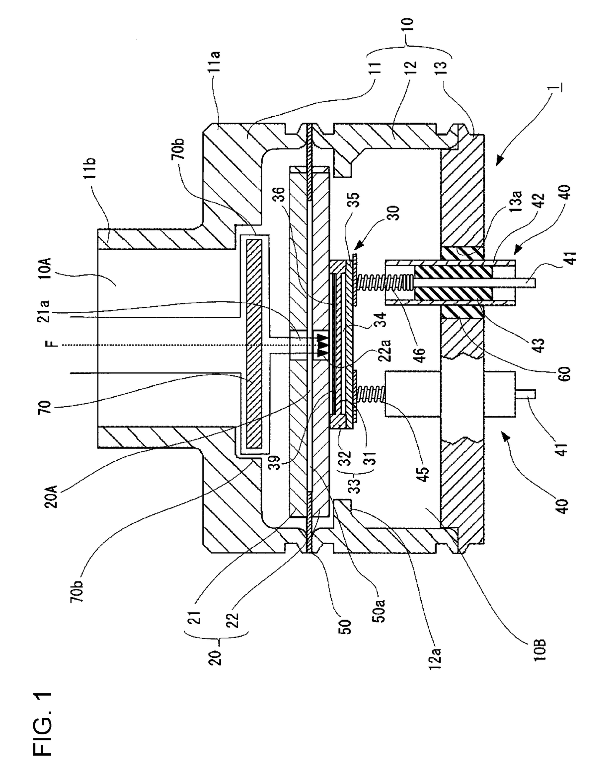 Capacitive pressure sensor