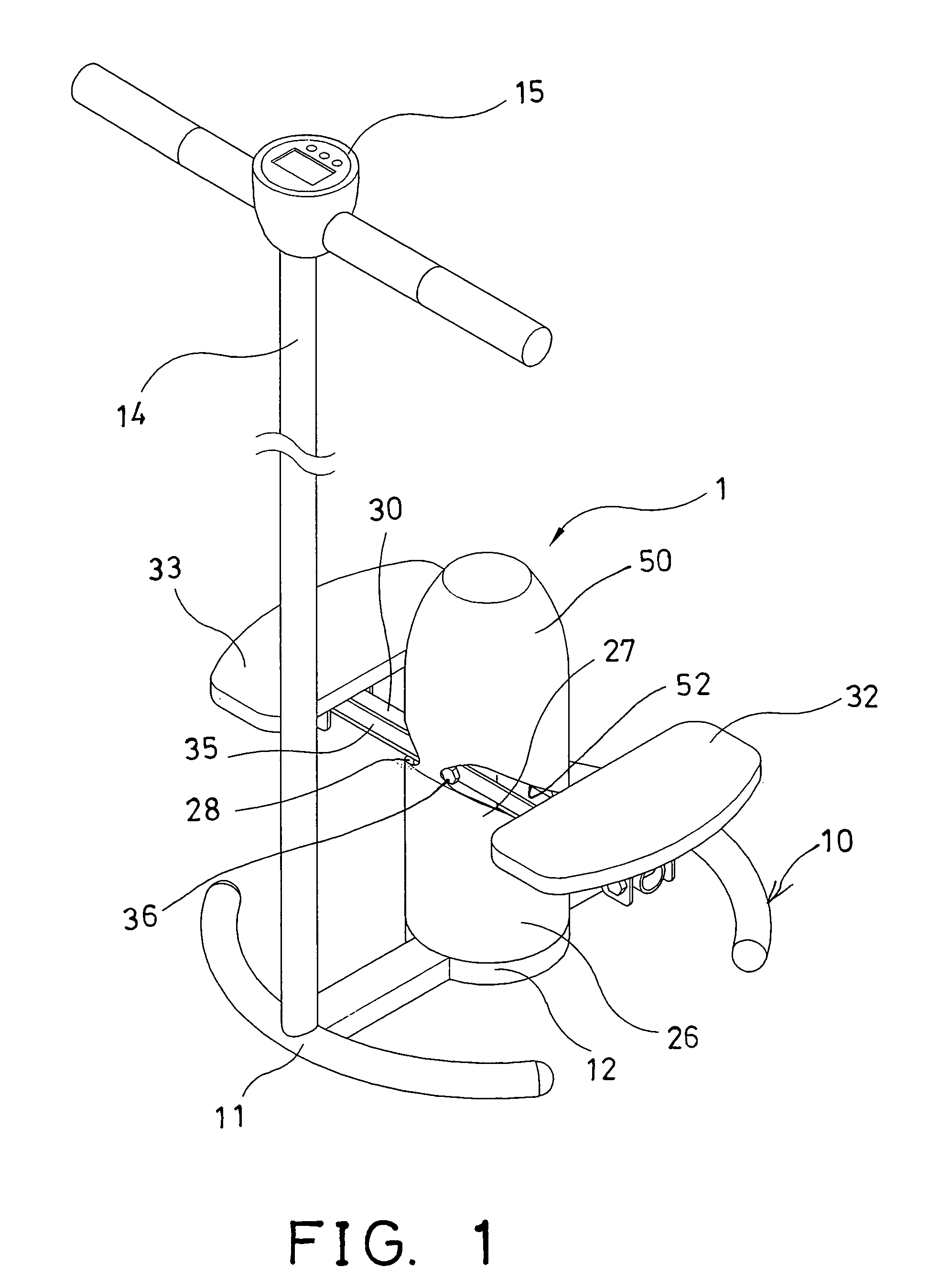 Rotating and swinging exerciser