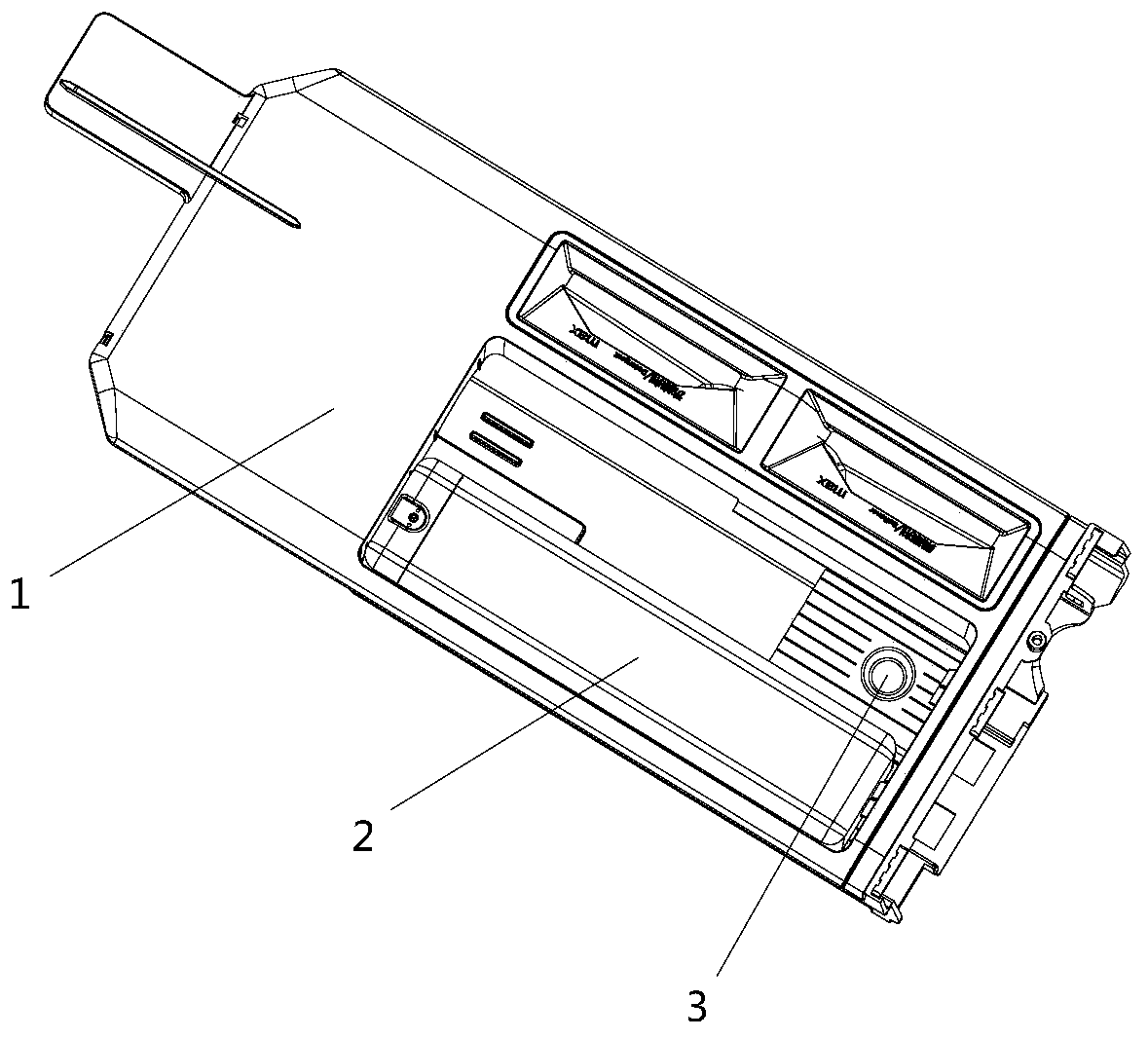 Automatic feeding device of washing machine and using method of automatic feeding device