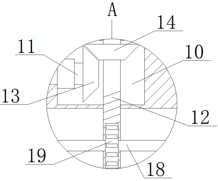 Hollow rod watering viscosity reduction device