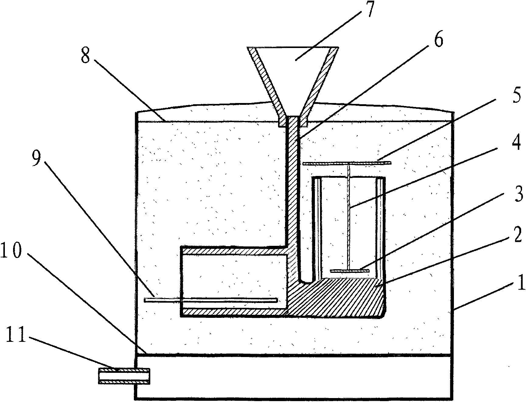 Method for preventing evaporative pattern casting blind hole crush