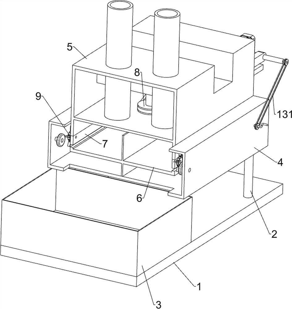 Potato thickness adjustable slicing machine