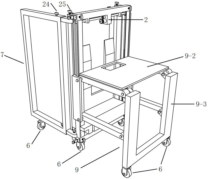 A multifunctional foldable household crane