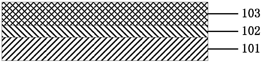 Inorganic metallic oxide thin-film with composite crystal form and manufacturing method thereof