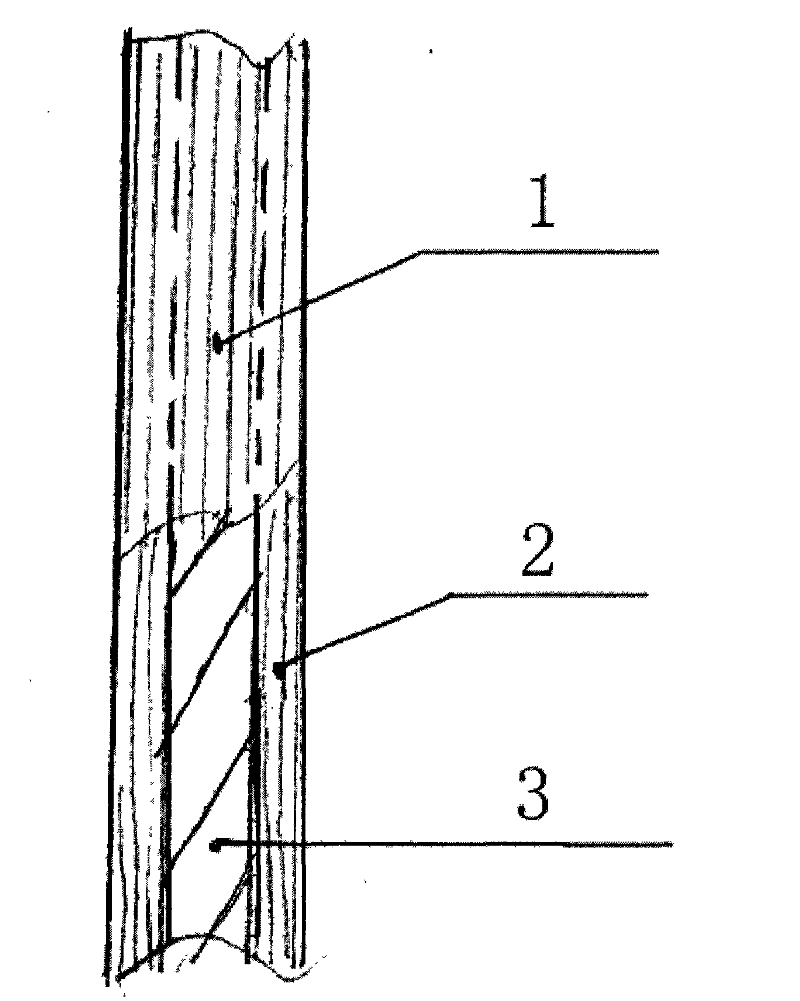 Novel parallel composite yarns