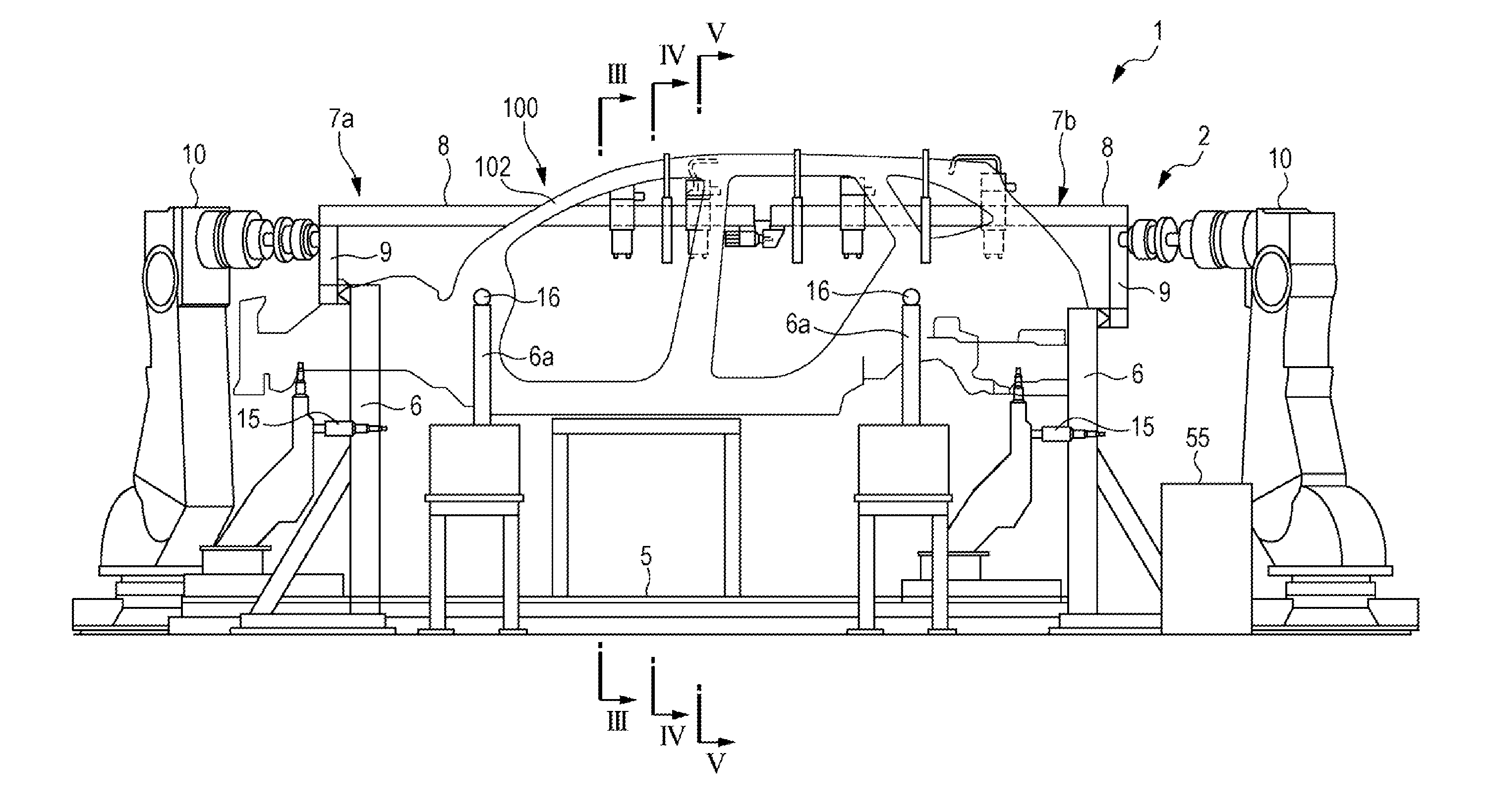 Vehicle body manufacturing apparatus