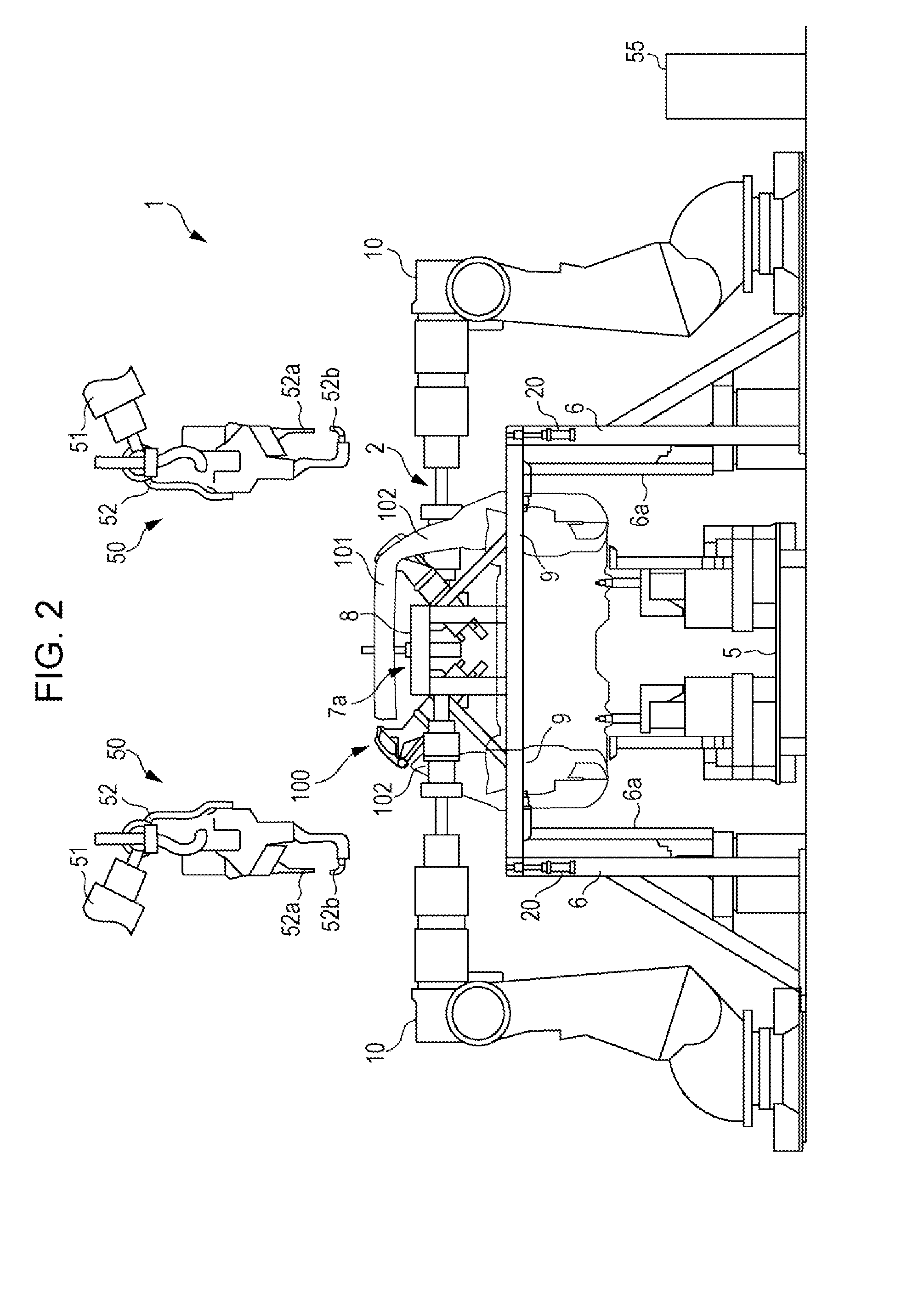 Vehicle body manufacturing apparatus