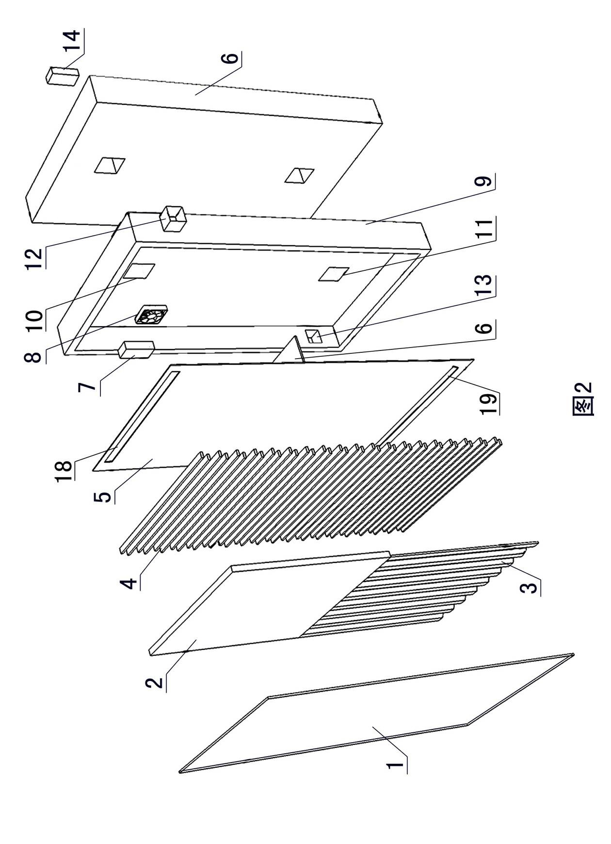 Photovoltaic drive solar air collector