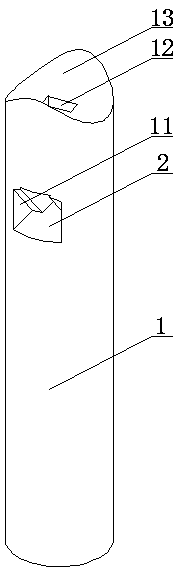 Novel girder, column and square column structure of ancient architecture, and making method of novel girder, column structure and square column structure of ancient architecture