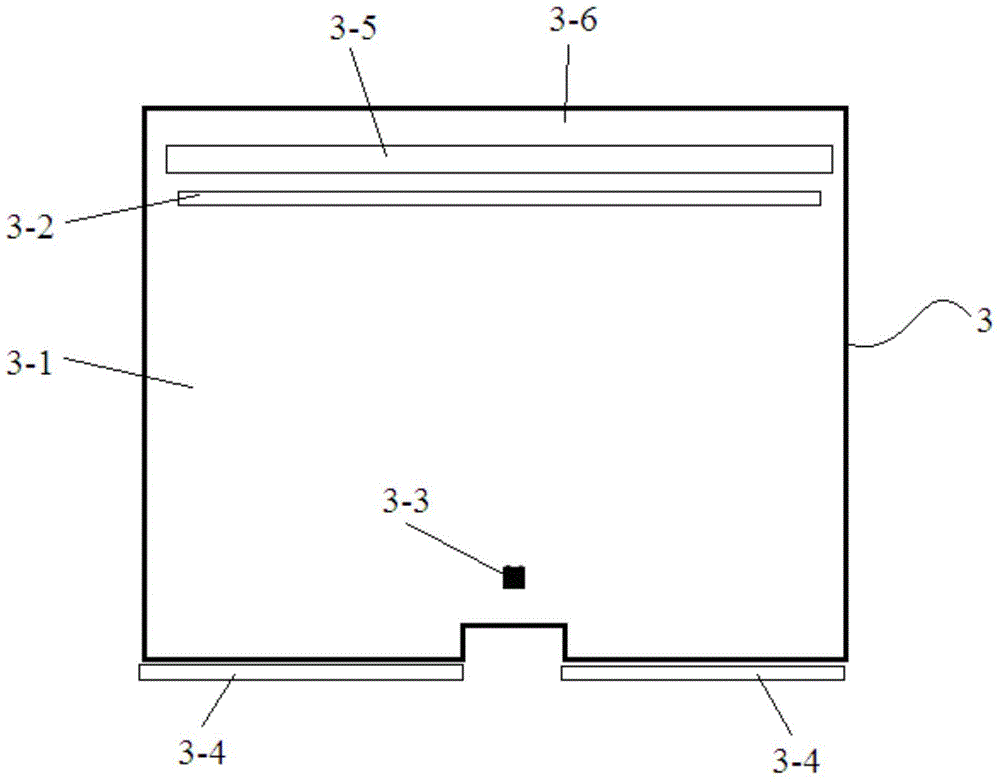 Heat flow fabric cool feeling test device and test method