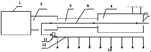 Method for reducing coal consumption by comprehensively and circularly utilizing waste heat of Webster furnace