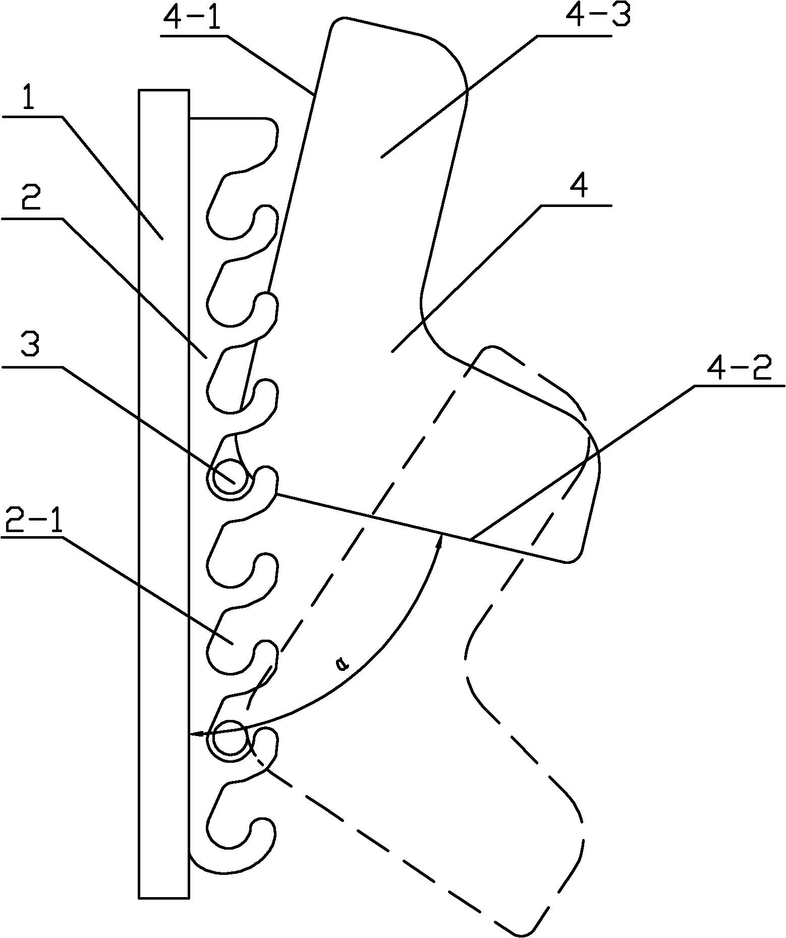 Split adjustable knee joint fixer