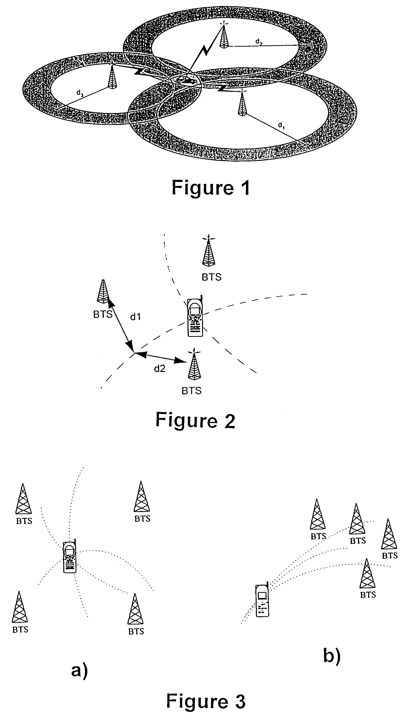 Cellular radio locator system