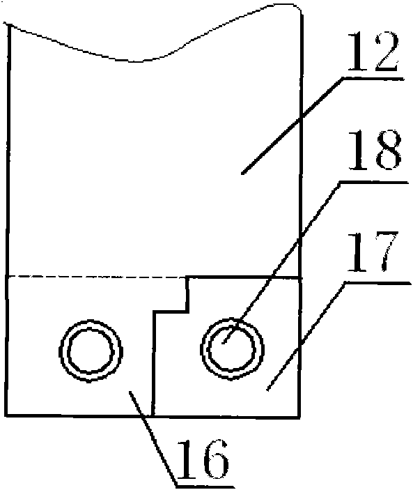 Indexable hard alloy shallow hole drilling method and drilling blade