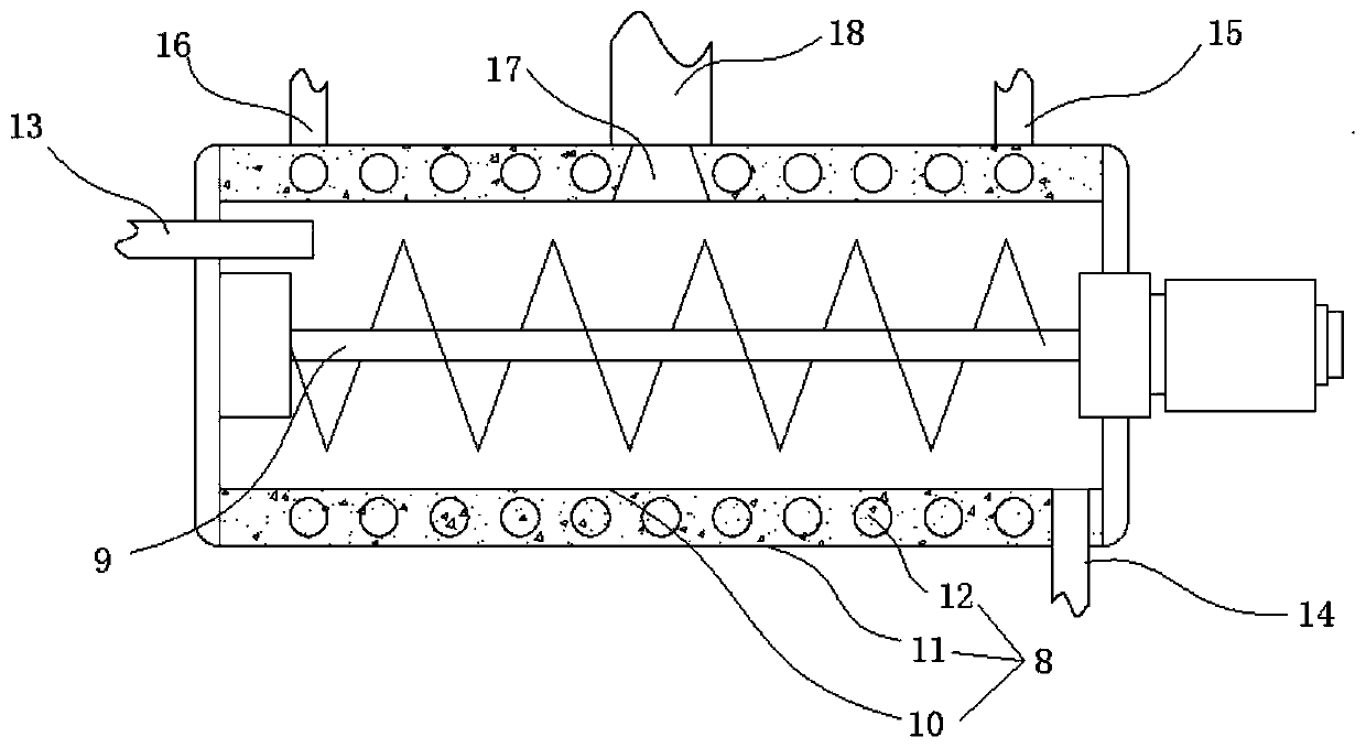 Sludge drying and incineration system