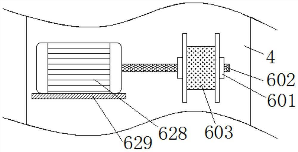 Charging mechanism of vanadium-nitrogen alloy processing equipment