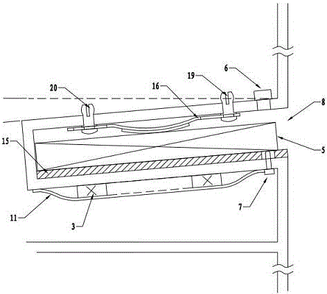 Mobile phone wireless charging device based on HVAC