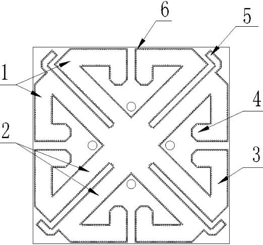 Wideband dual-polarization radiating unit