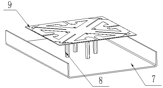 Wideband dual-polarization radiating unit