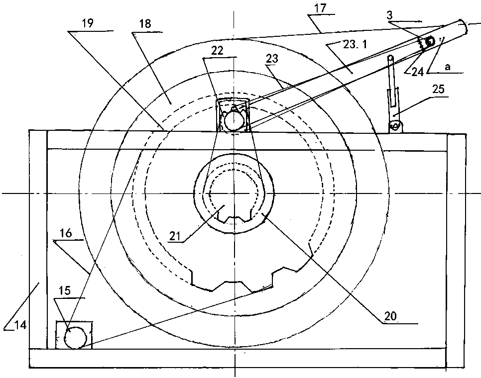 Coiled-tubing safety rewinding and discharging device without auxiliary hydraulic motor