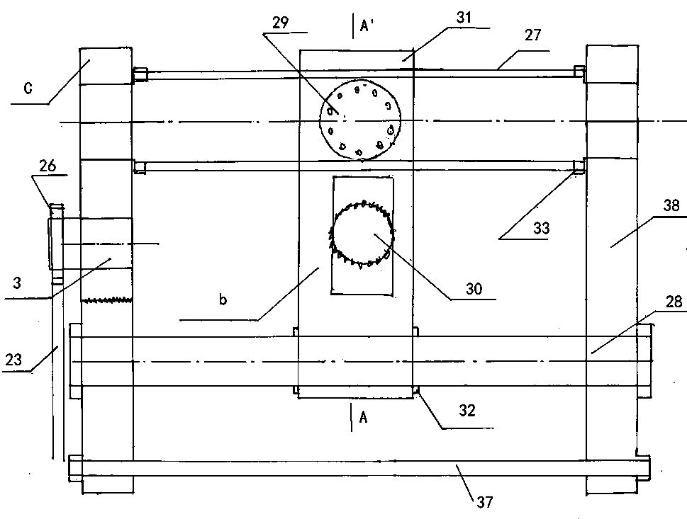 Coiled-tubing safety rewinding and discharging device without auxiliary hydraulic motor