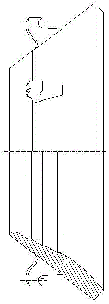 Rolling mortar wall of conical sand making machine, made of Mn13 and high-chromium iron, and method