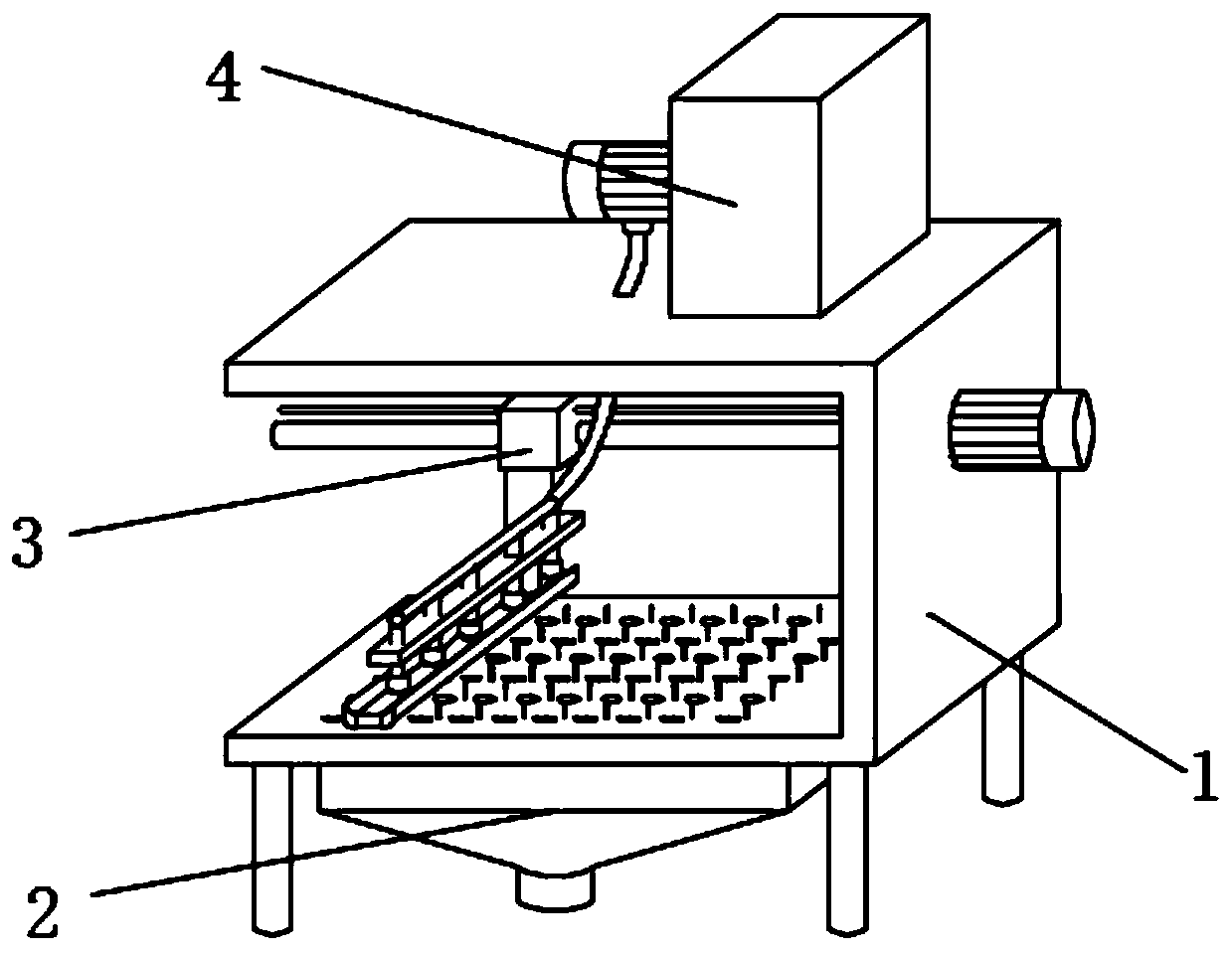 Automatic sweater production system of integrated garment