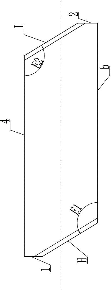 Machining method of wedge-groove gauge