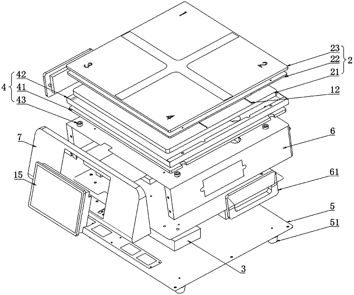 Heating platform for assisting screen removal