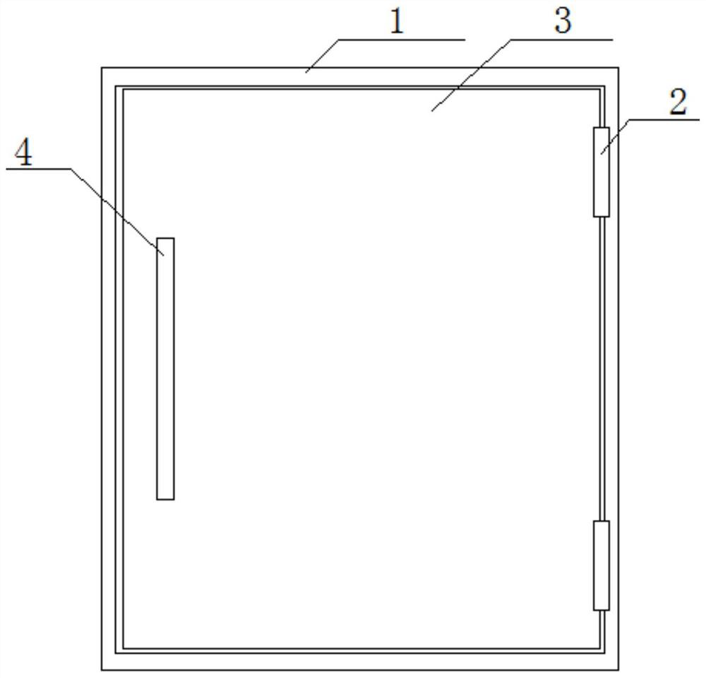 Constant-temperature and constant-humidity test box