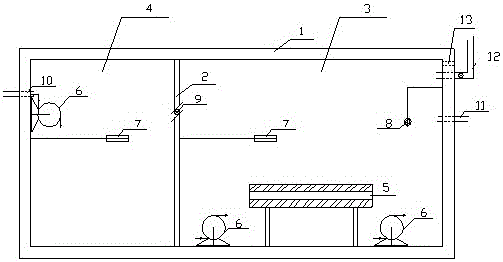 A constant temperature control method for automatic temperature control heating water circulation