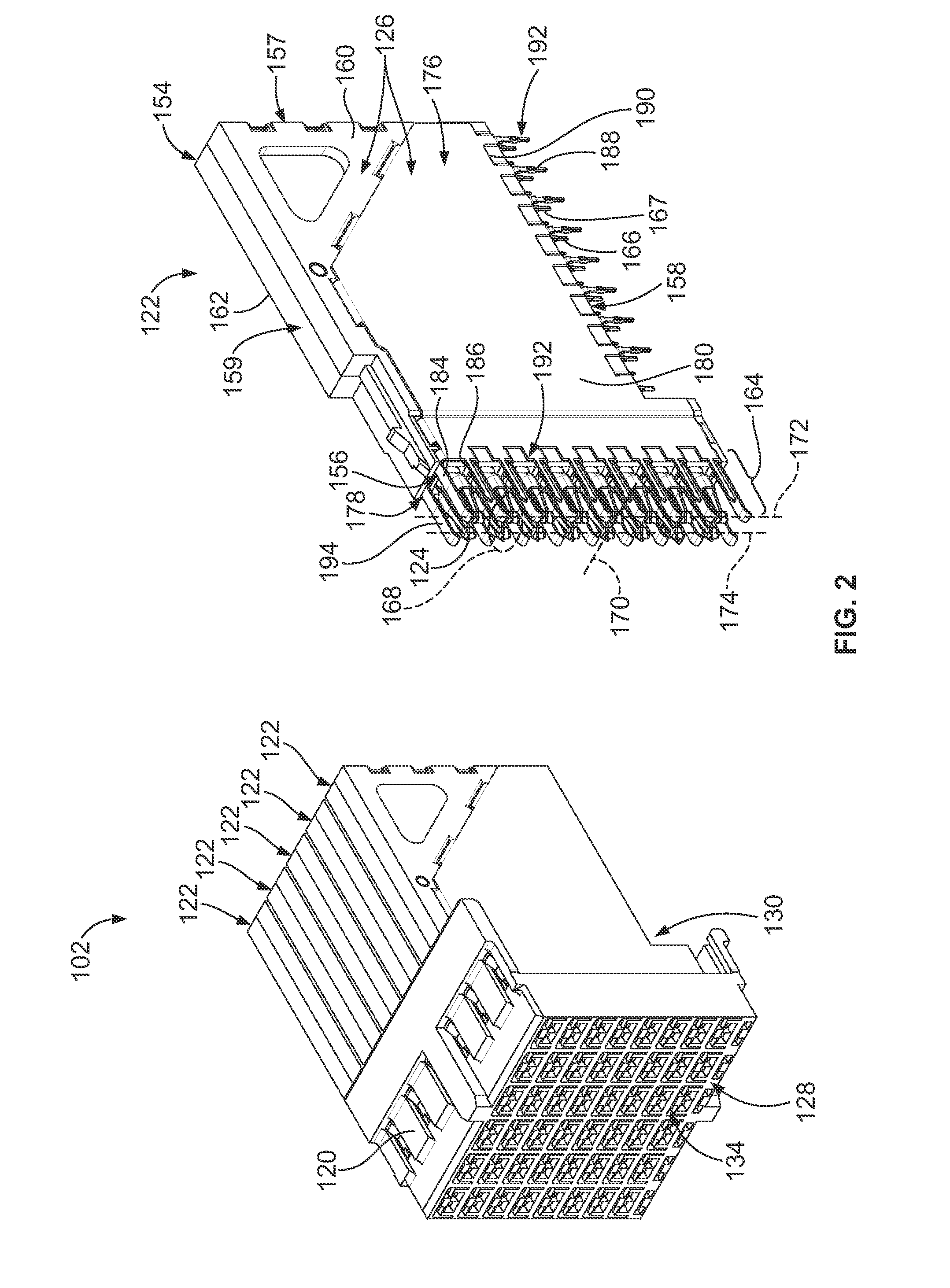 Pin spacers for connector assemblies