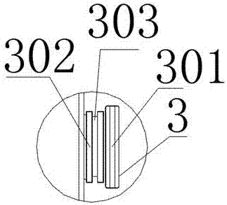 Guardrail for power construction