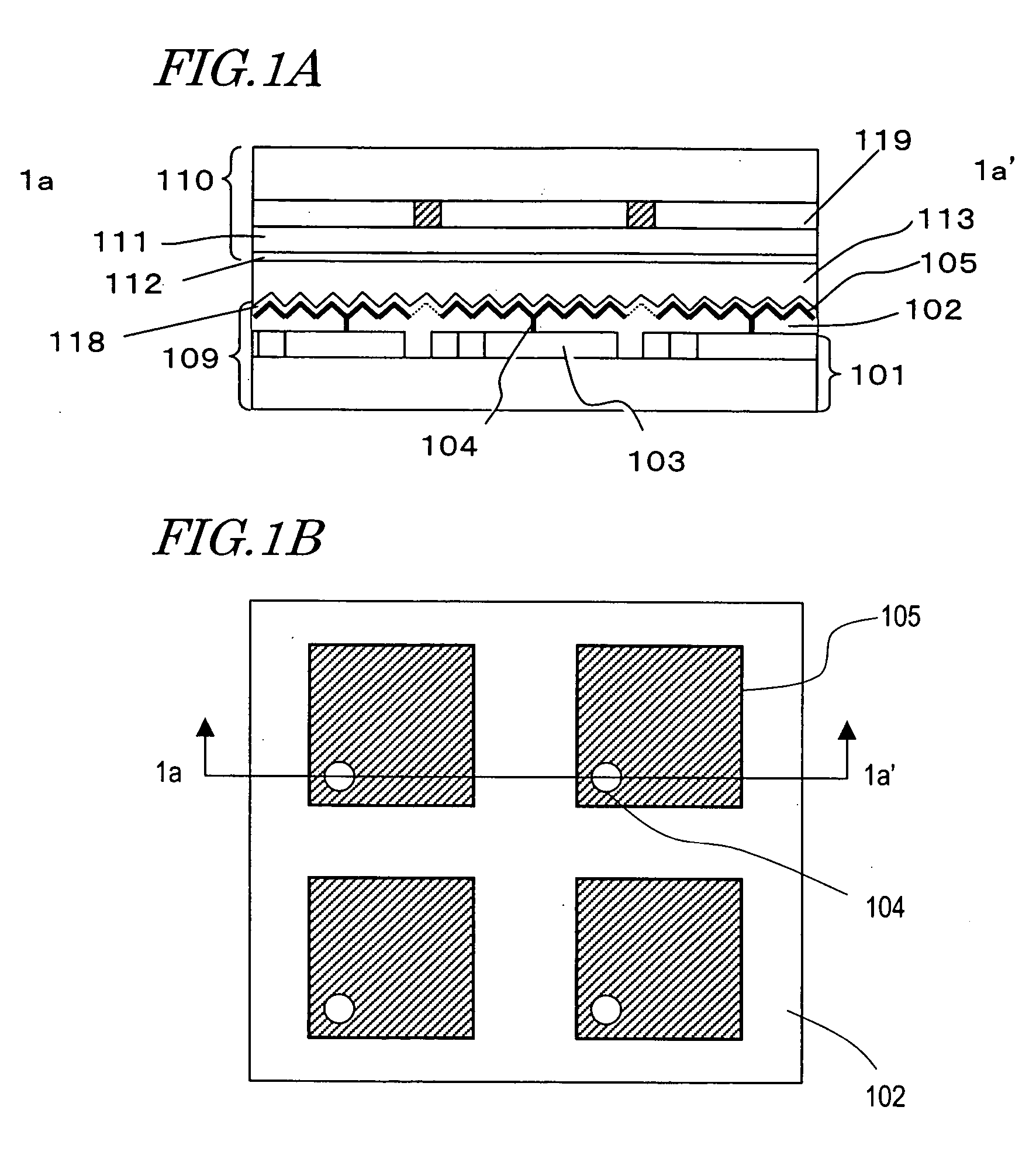 Reflection type display device and method for producing the same