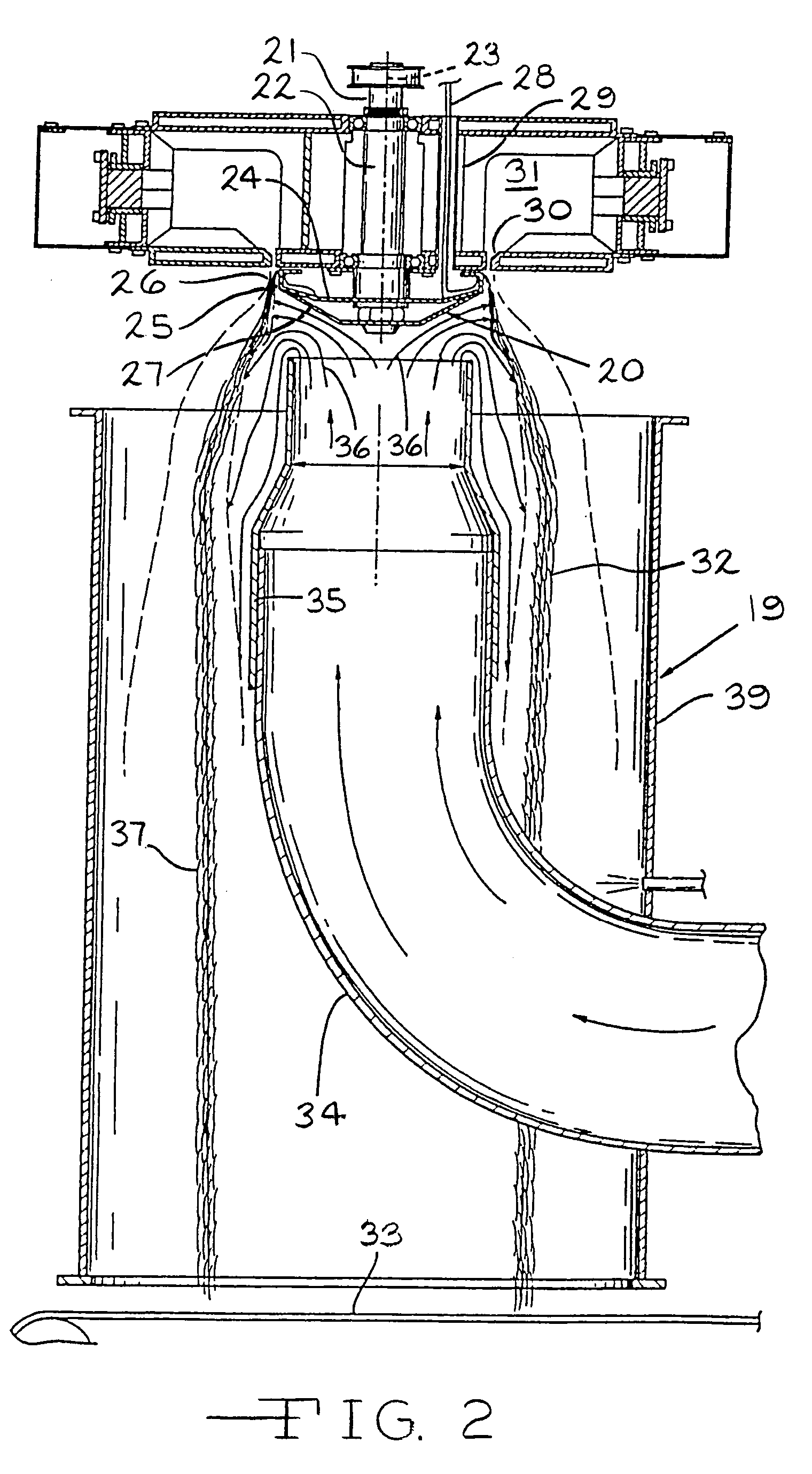 Mat of glass and other fibers and method for producing such mat