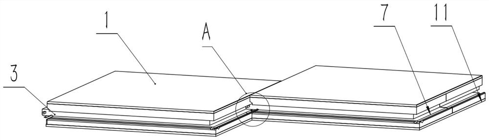 Seamlessly-connected antifouling solid wood floor preparation process and solid wood floor thereof