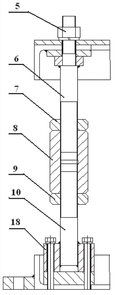 Floating type reciprocating compressor fault simulation test bench