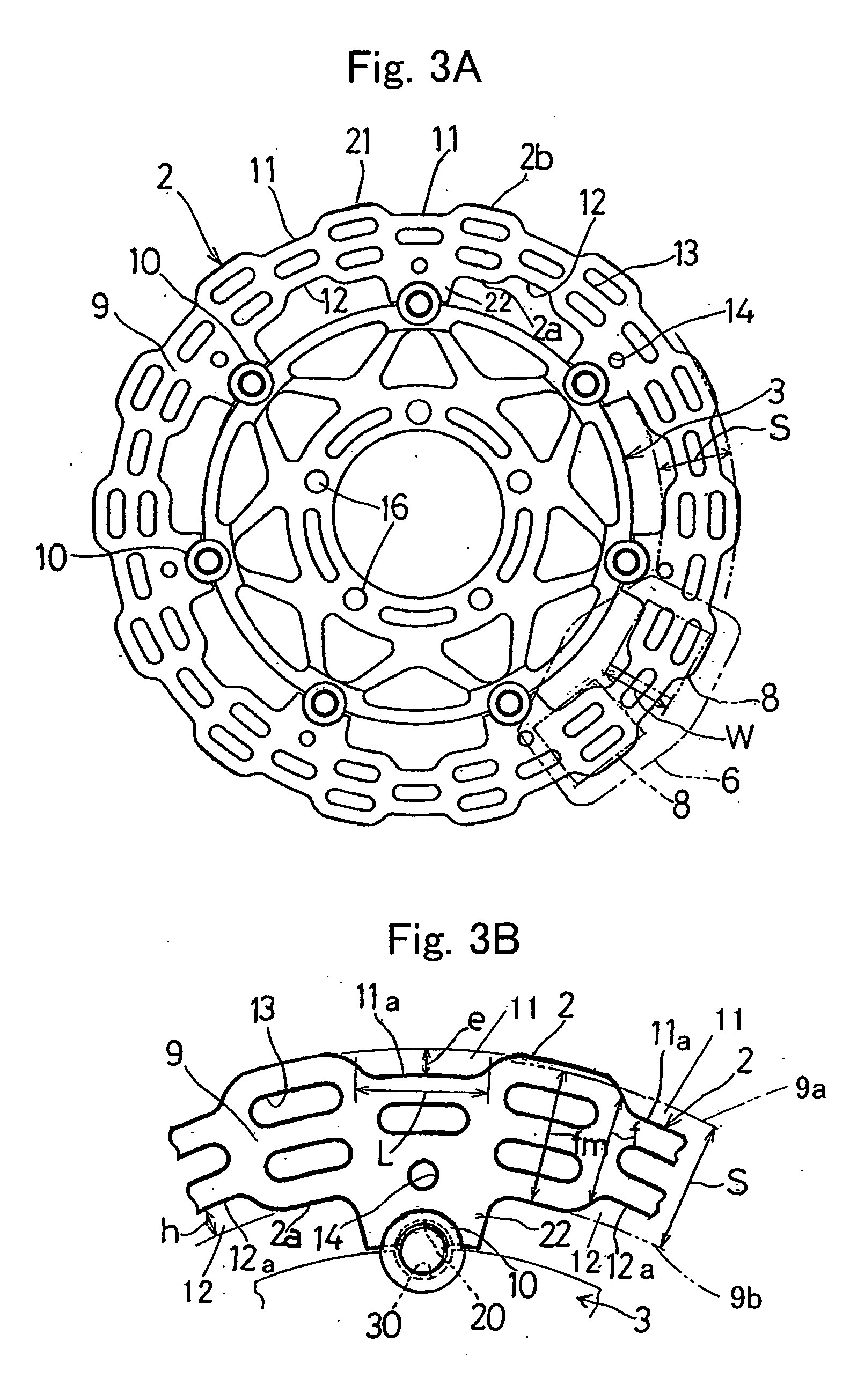 Brake disc for automotive disc brake assembly