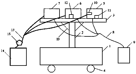 Cleaning system for PDC drill bit