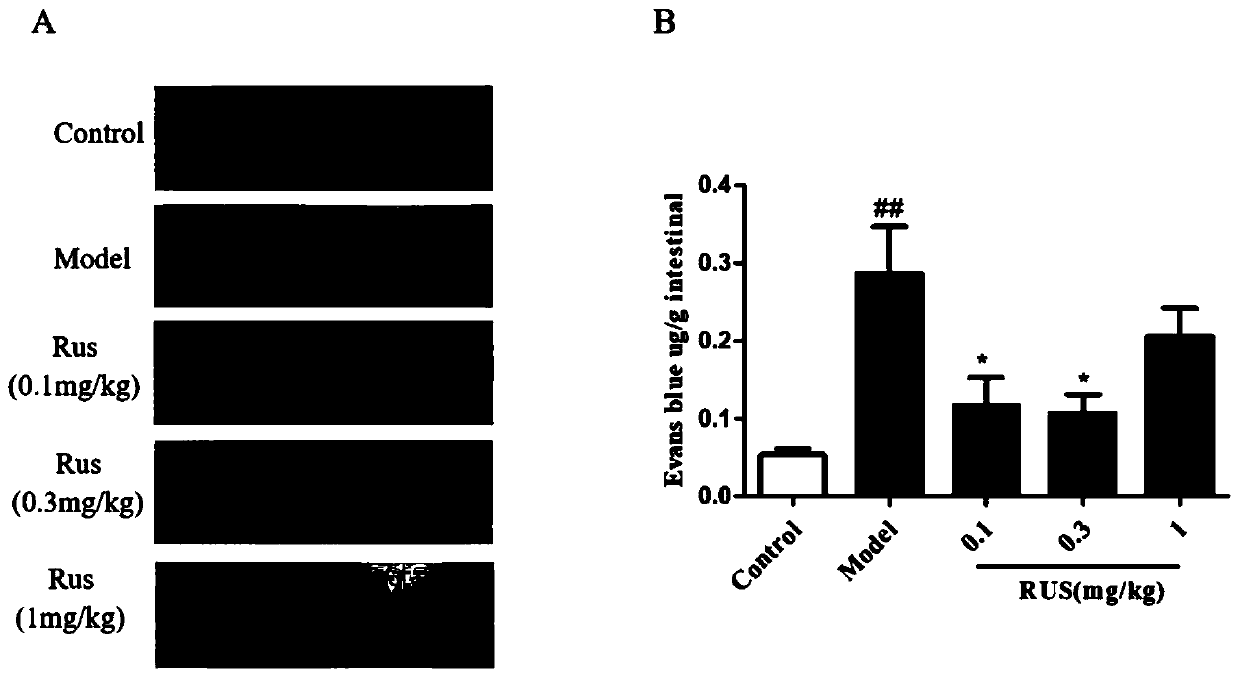 Application of qi-tonifying and pulse-restoring (freeze-drying) or ruscogenin for injection in prevention of pharmaceutical organ hemorrhage