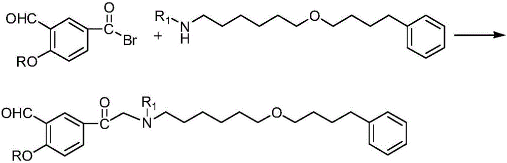 Preparation method of salmeterol base