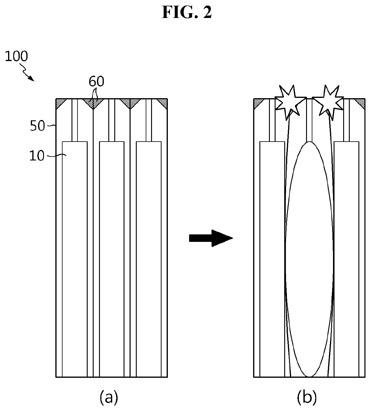 Battery pack comprising fire extinguishing device, and control method using same