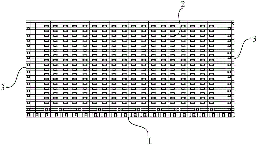 Cargo oil tank for floating oil storage unit