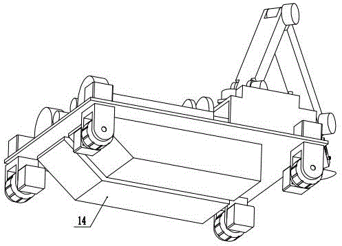 Beverage bottle/can automatic collecting and classifying robot